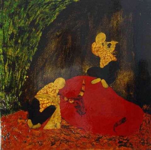 Scene de vie traditionnelle du Vietnam